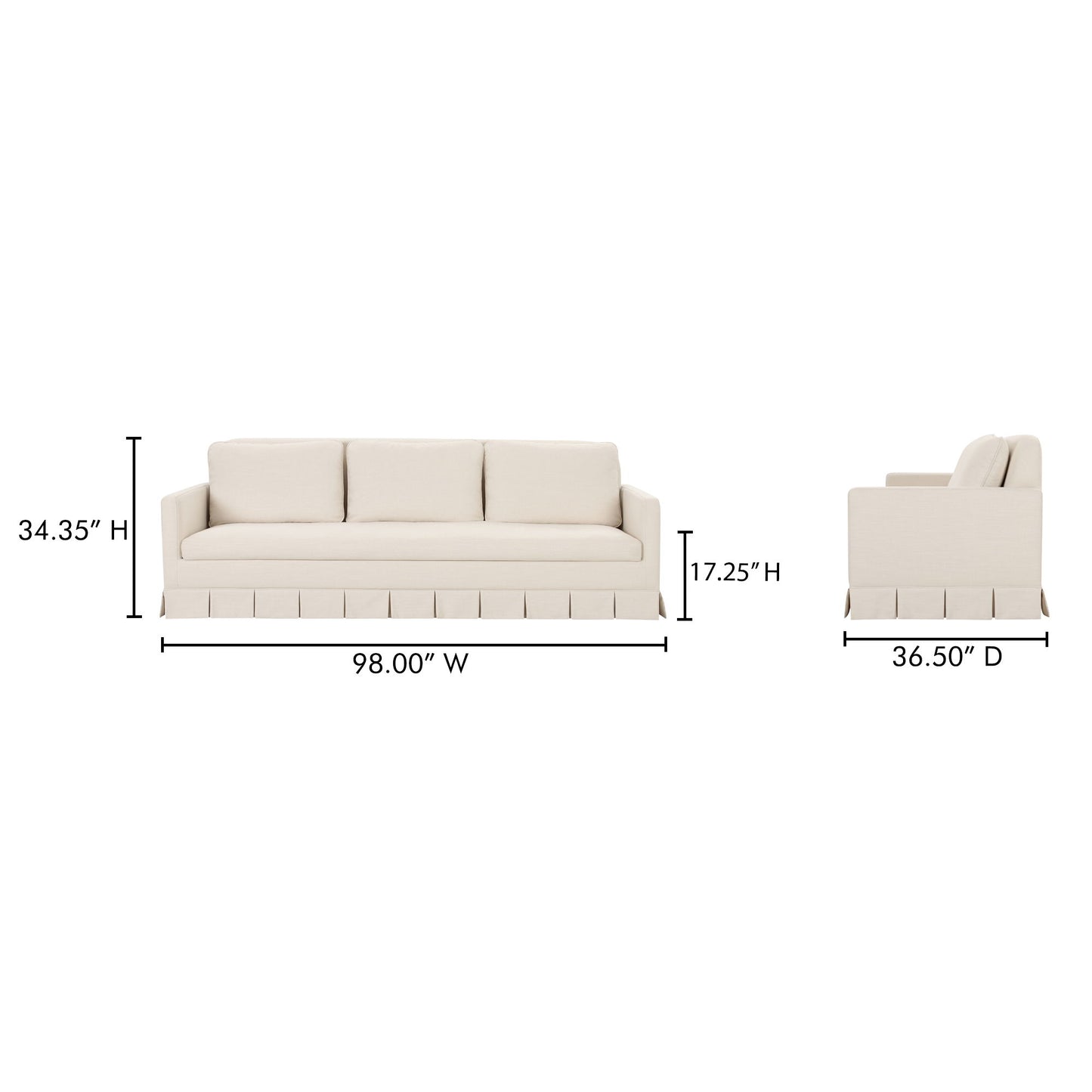 Pellicano - Sofa - Cream
