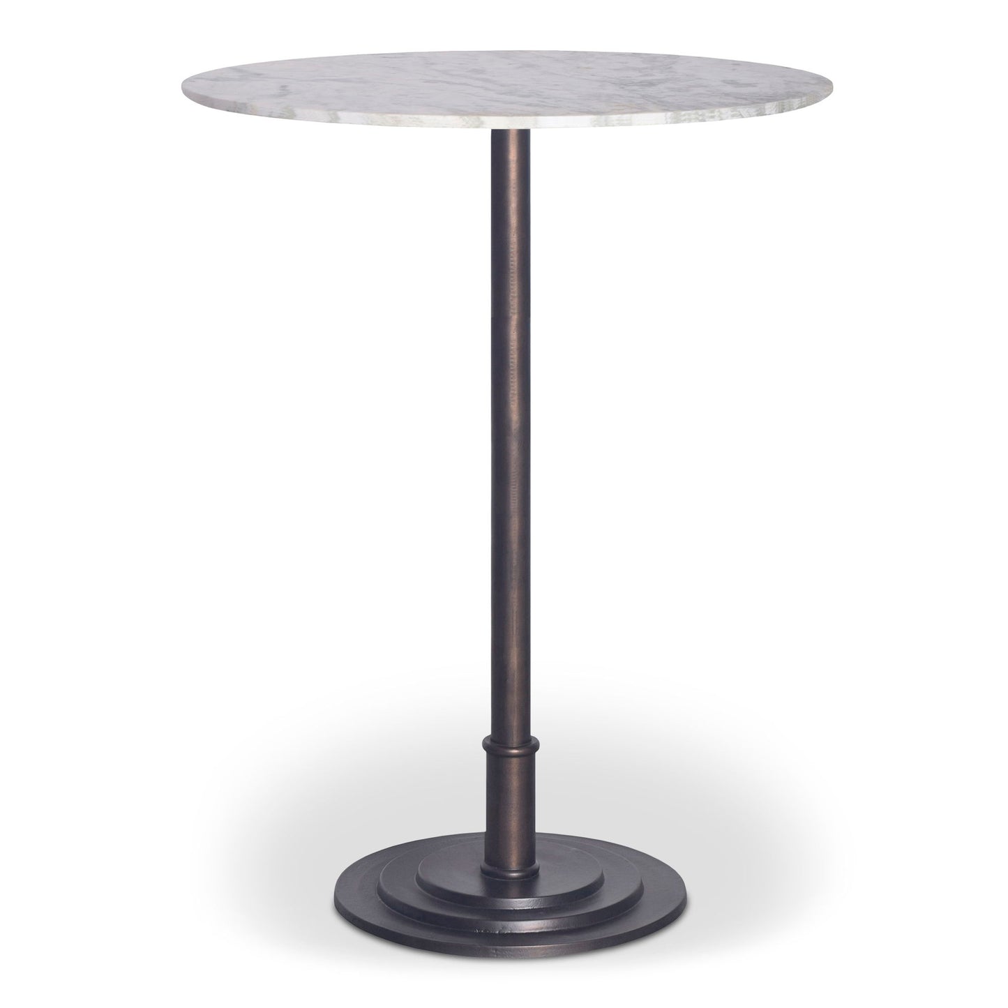 Tori - Outdoor Bar Table - White Marble