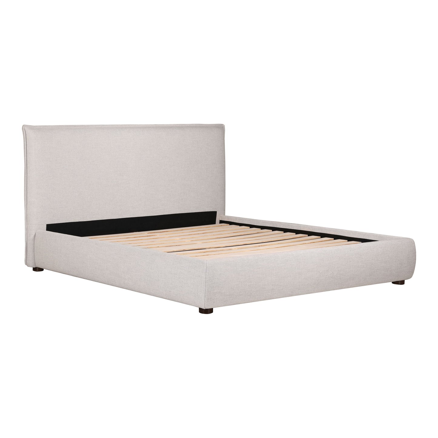 Luzon - Queen Bed - Light Gray