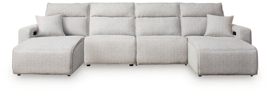 Modmax II - Reclining Sectional - Stone