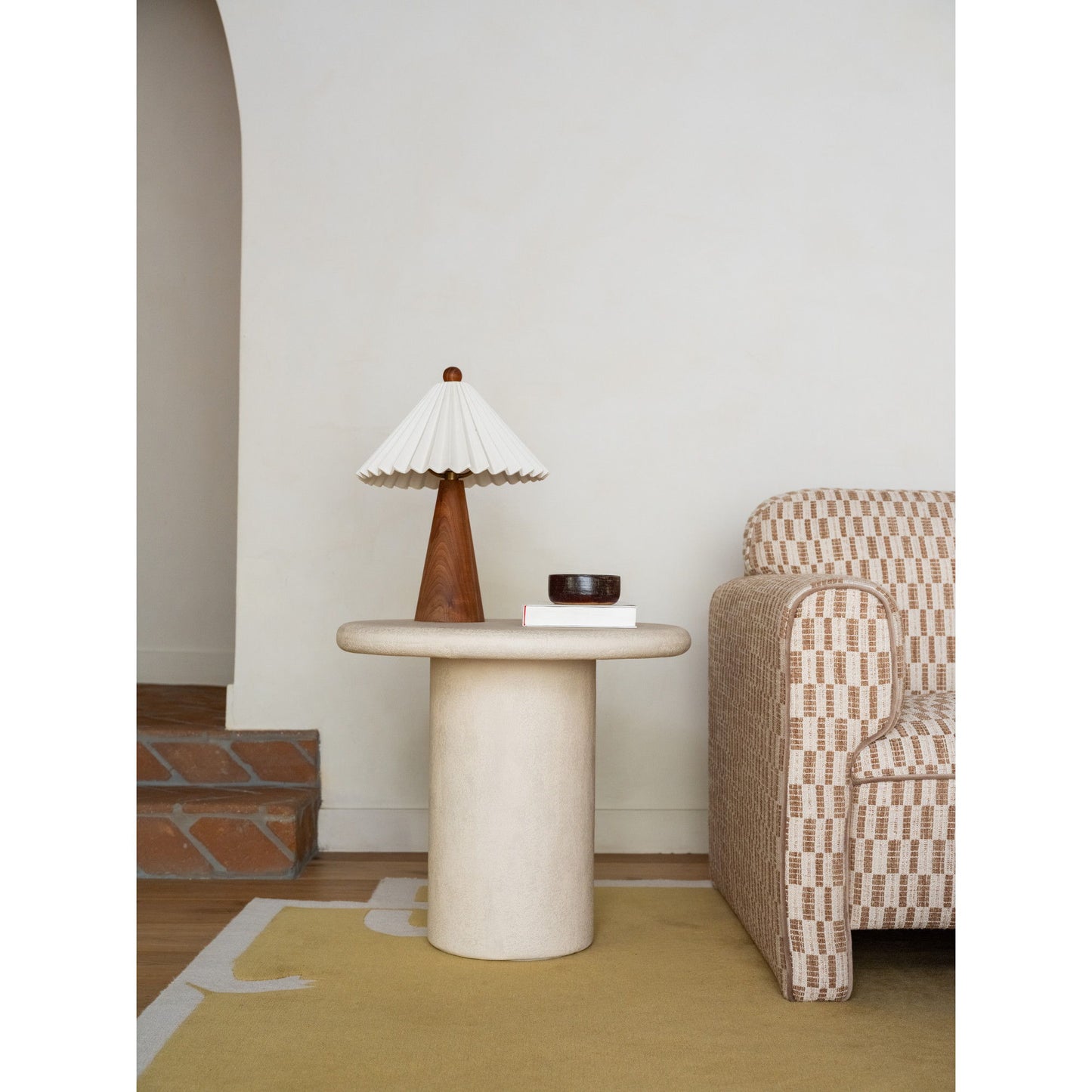 Frida - Outdoor Side Table - Cream