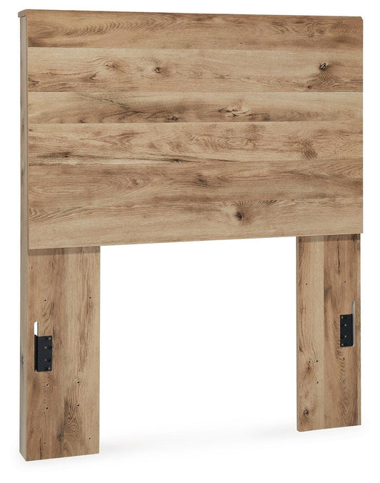 Hyanna - Twin Panel Headboard - Tan Brown - Wood