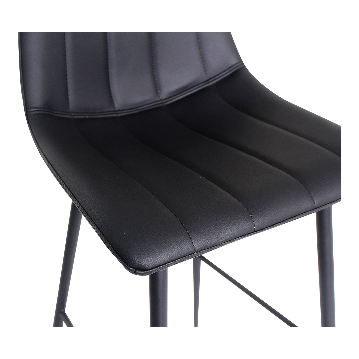 Alibi - Barstool (Set of 2) - Matte Black