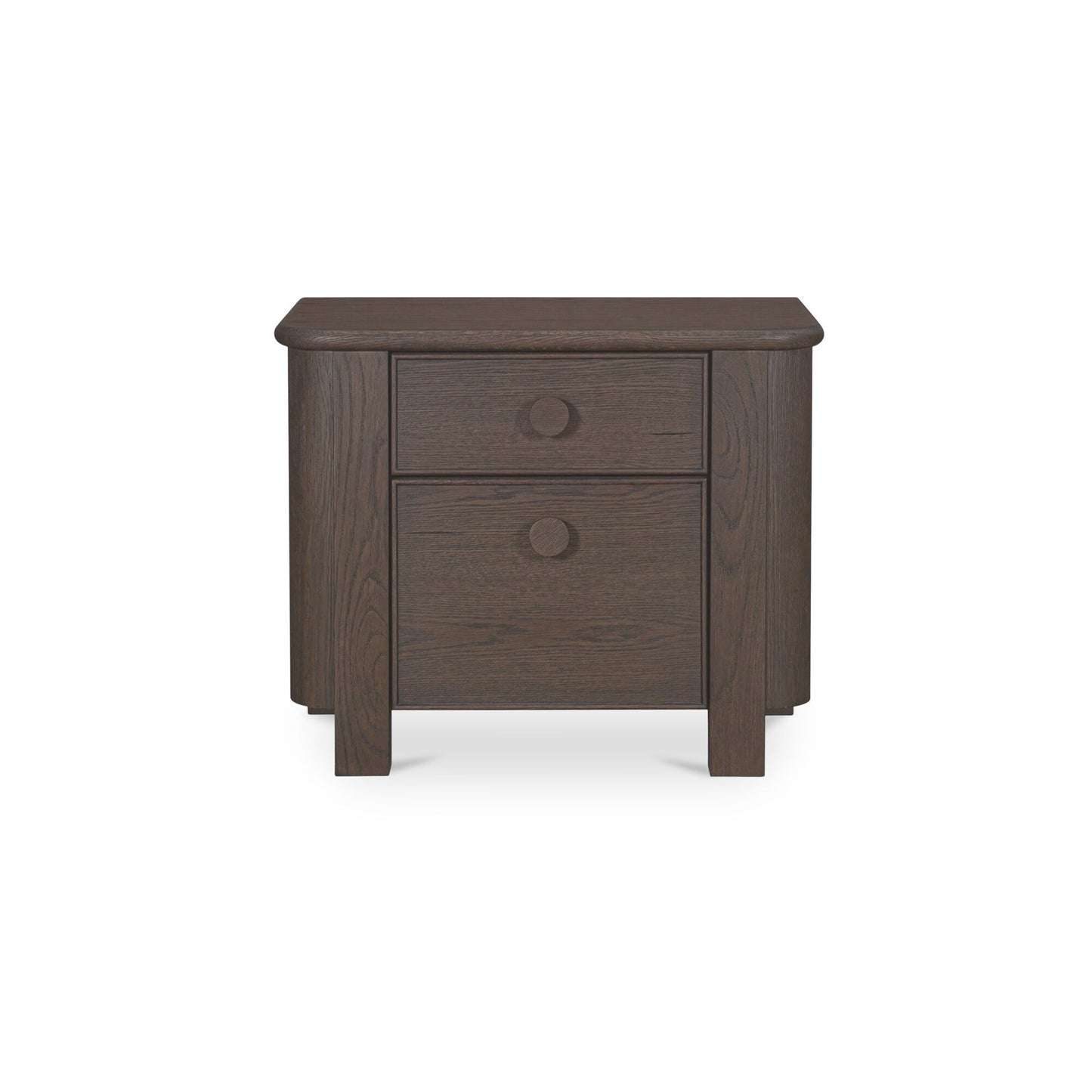 Loren - Large Nightstand - Dark Brown