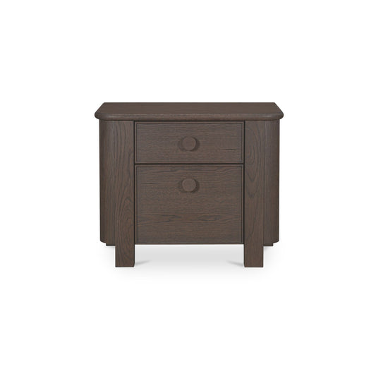 Loren - Large Nightstand - Dark Brown