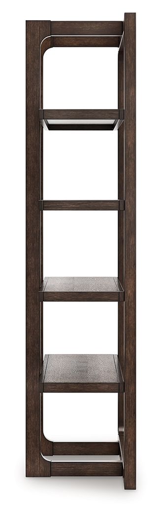 Breckington - Dark Brown - Bookcase