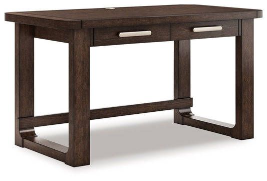 Breckington - Dark Brown - Home Office Desk