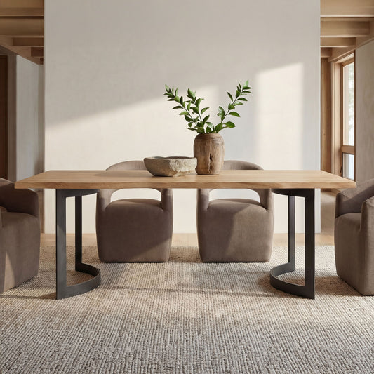 Bent - Dining Table Small - Oak / Natural