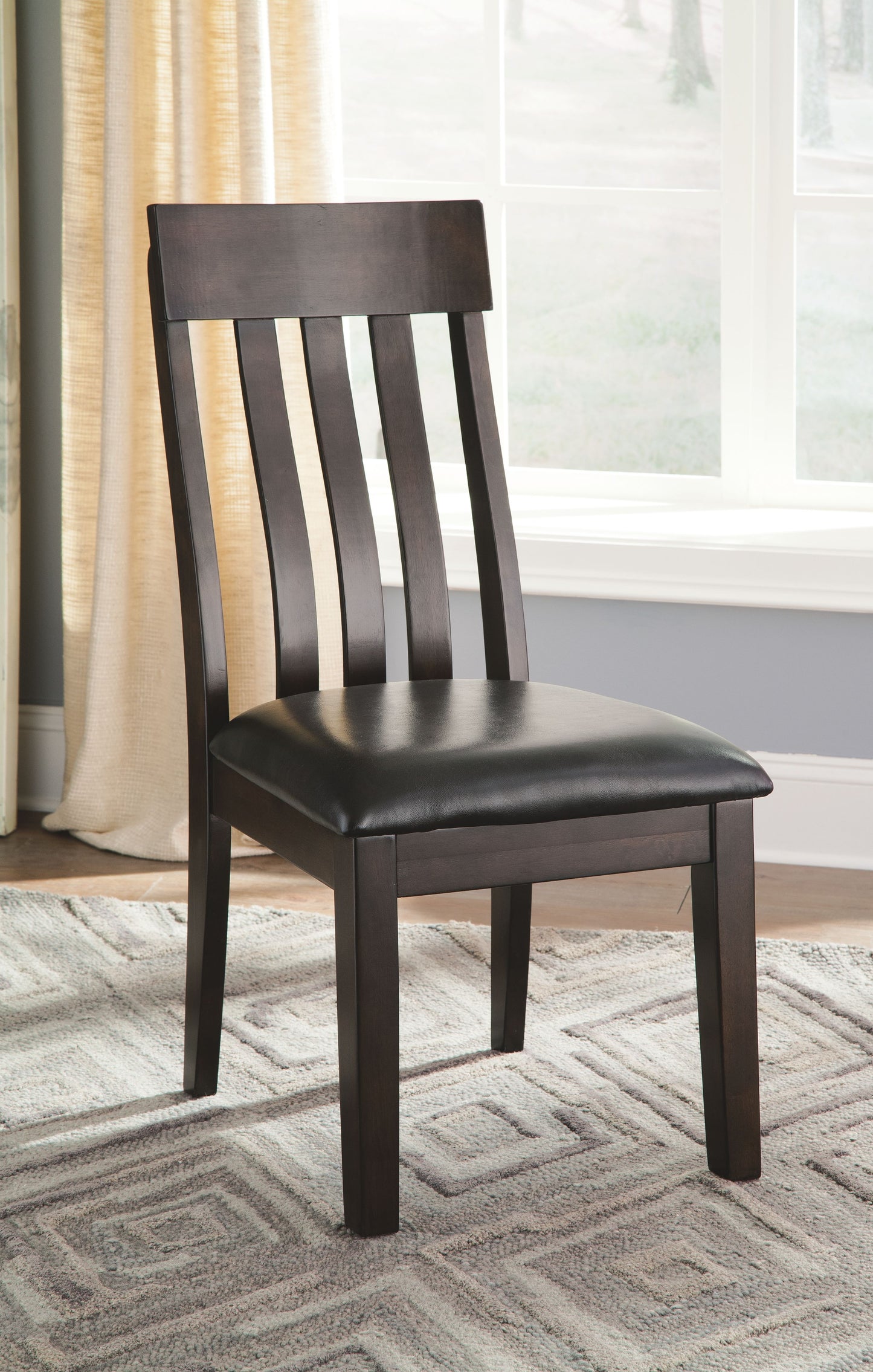 Haddigan - Dark Brown - Dining Uph Side Chair