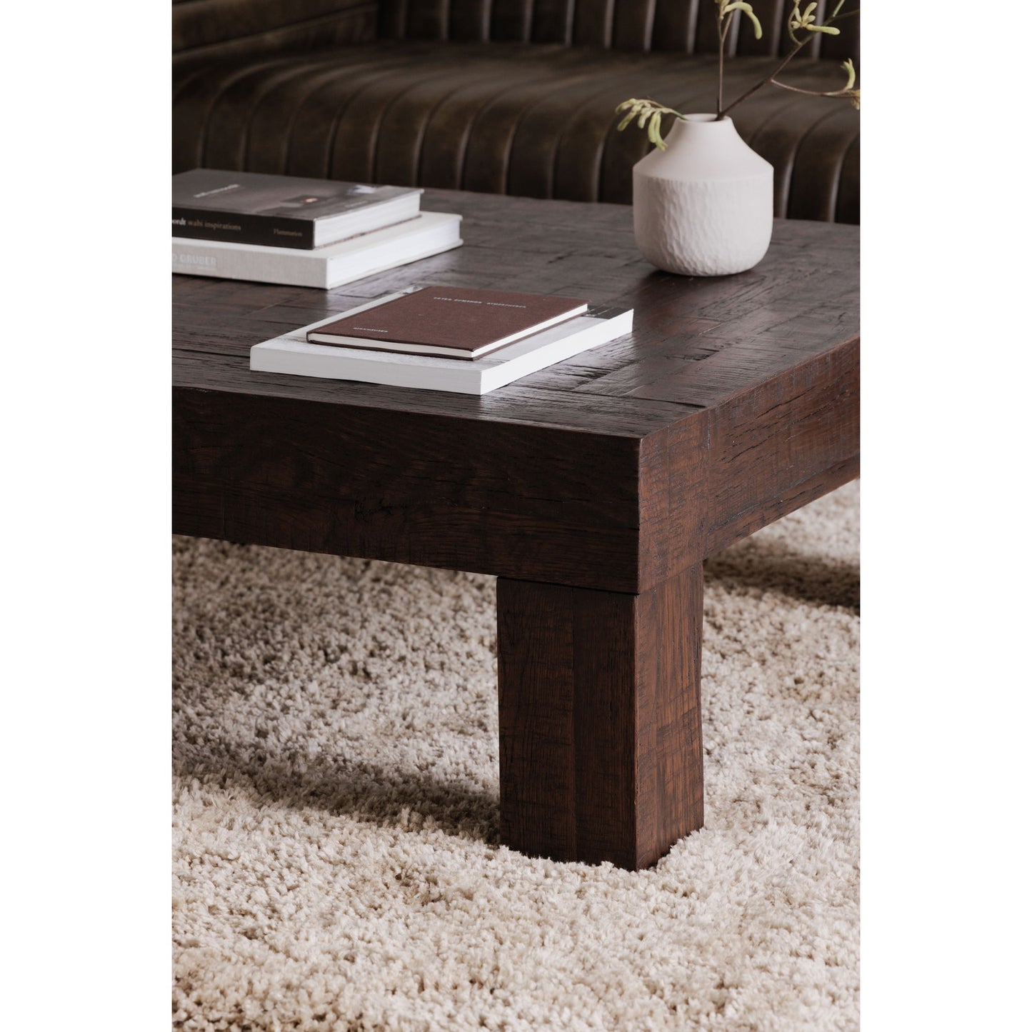Evander - Coffee Table - Dark Brown