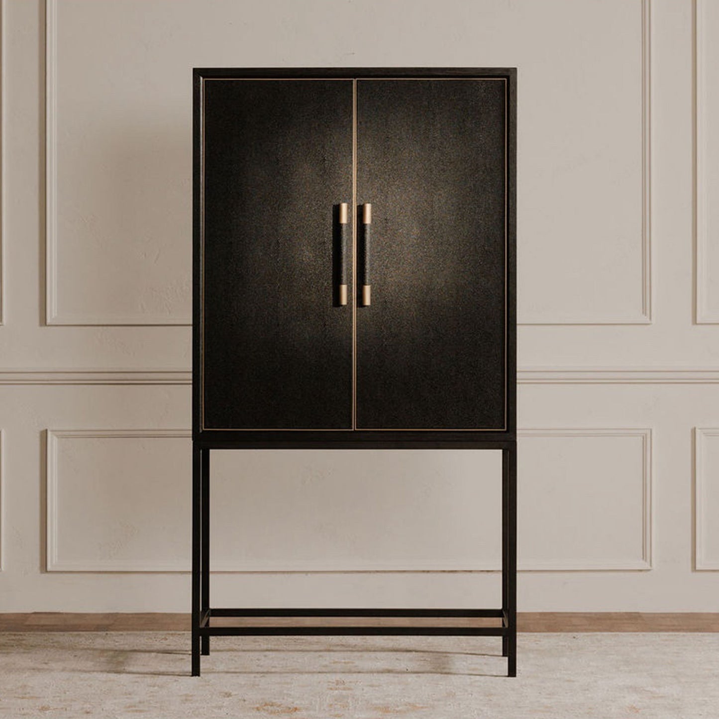 Mako - Bar Cabinet - Black