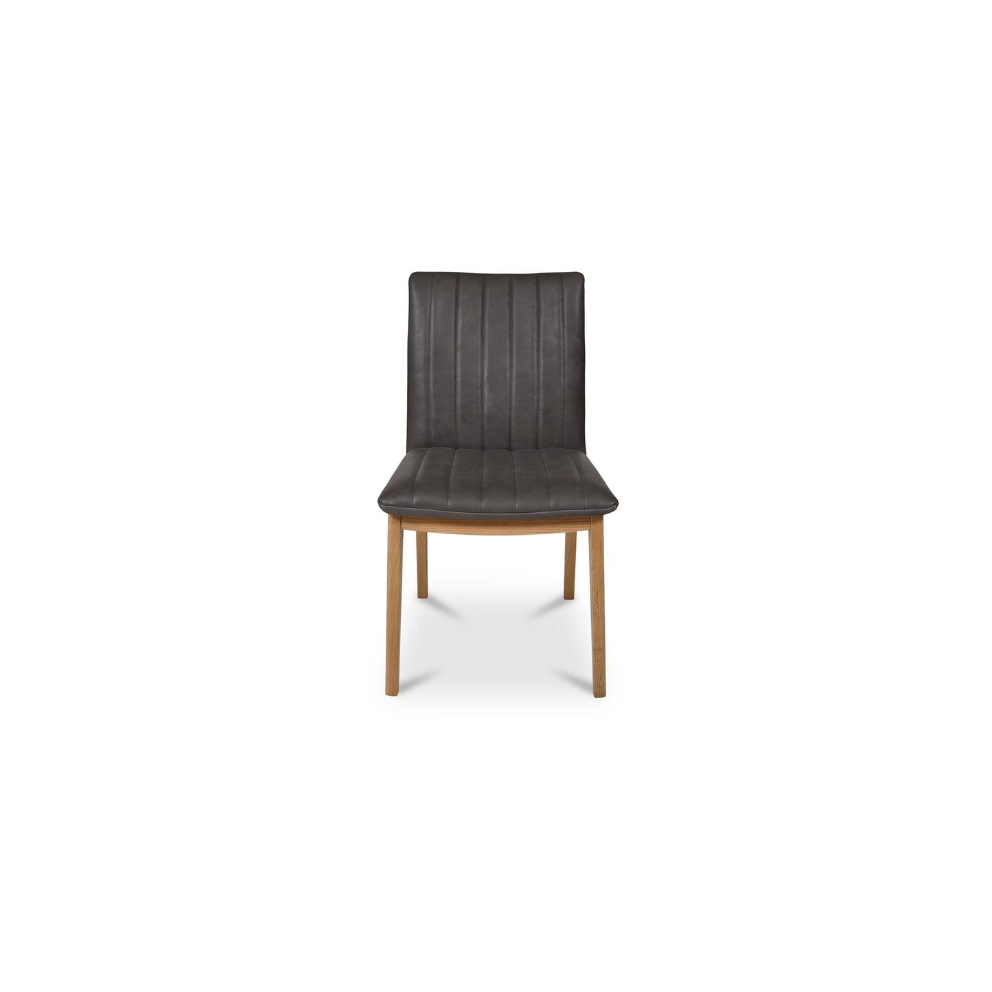 Demi - Leather Dining Chair (Set of 2) - Brown