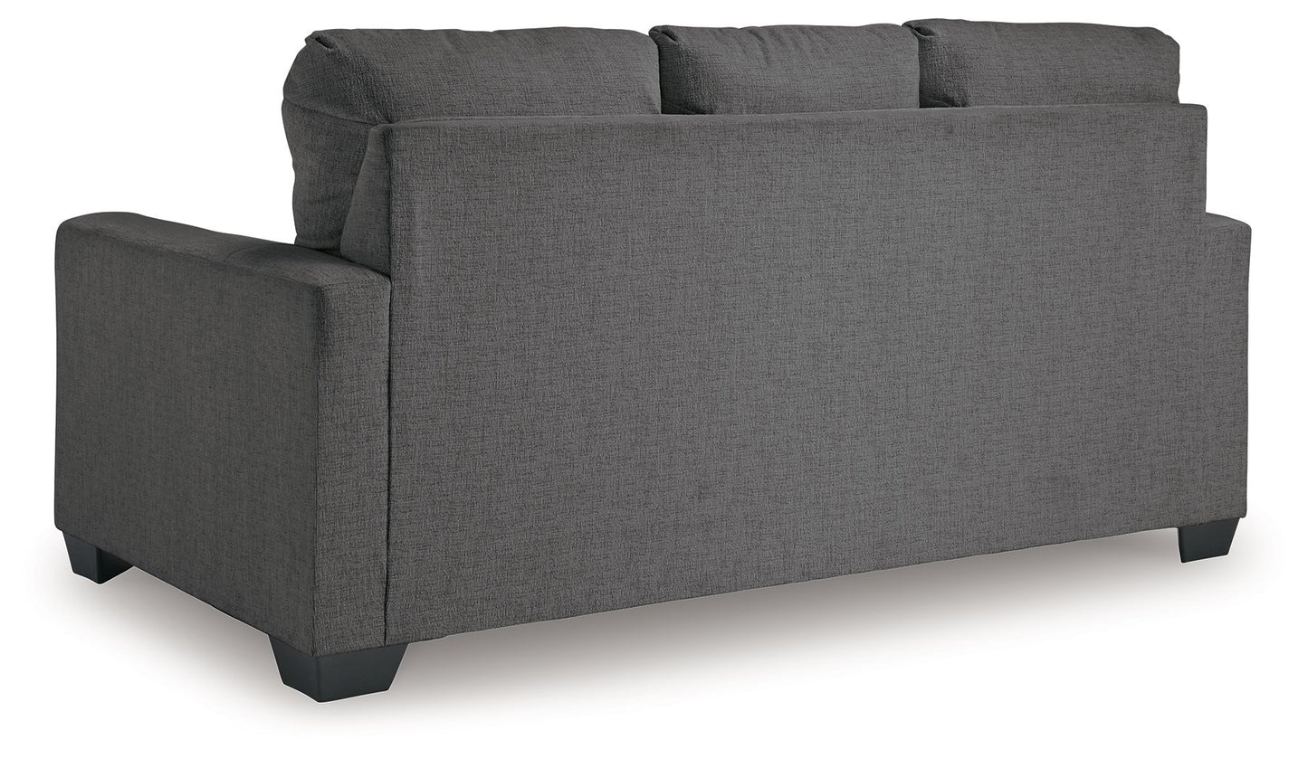 Rannis - Pewter - Full Sofa Sleeper - Fabric