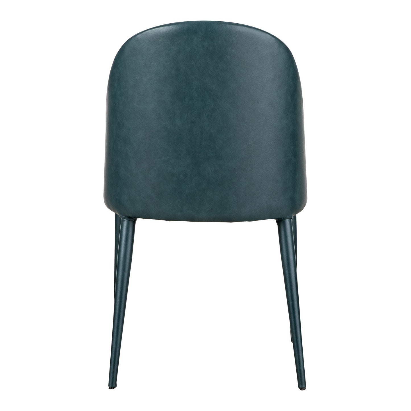 Burton - Vegan Leather Dining Chair (Set of 2) - Dark Teal
