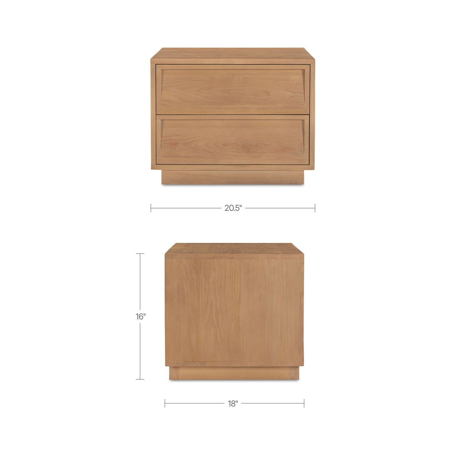 Hudson - Nightstand - Natural