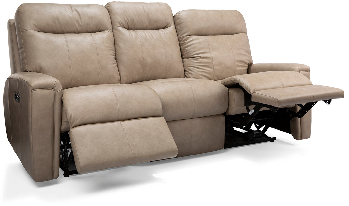 🇨🇦 Decor-Rest Furniture 8520-L Customizable Leather Reclining Sofa Collection