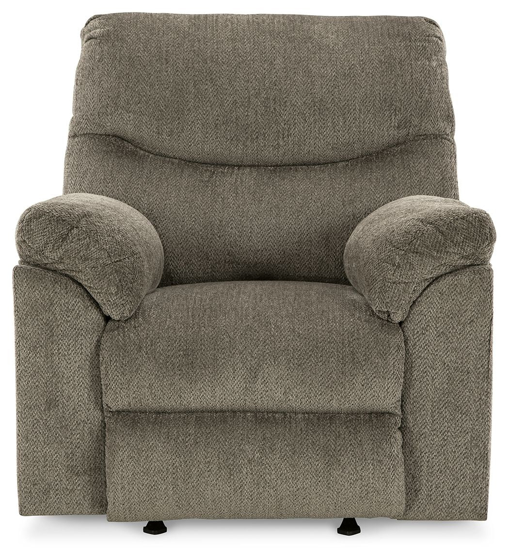 Alphons - Putty - Rocker Recliner - Fabric