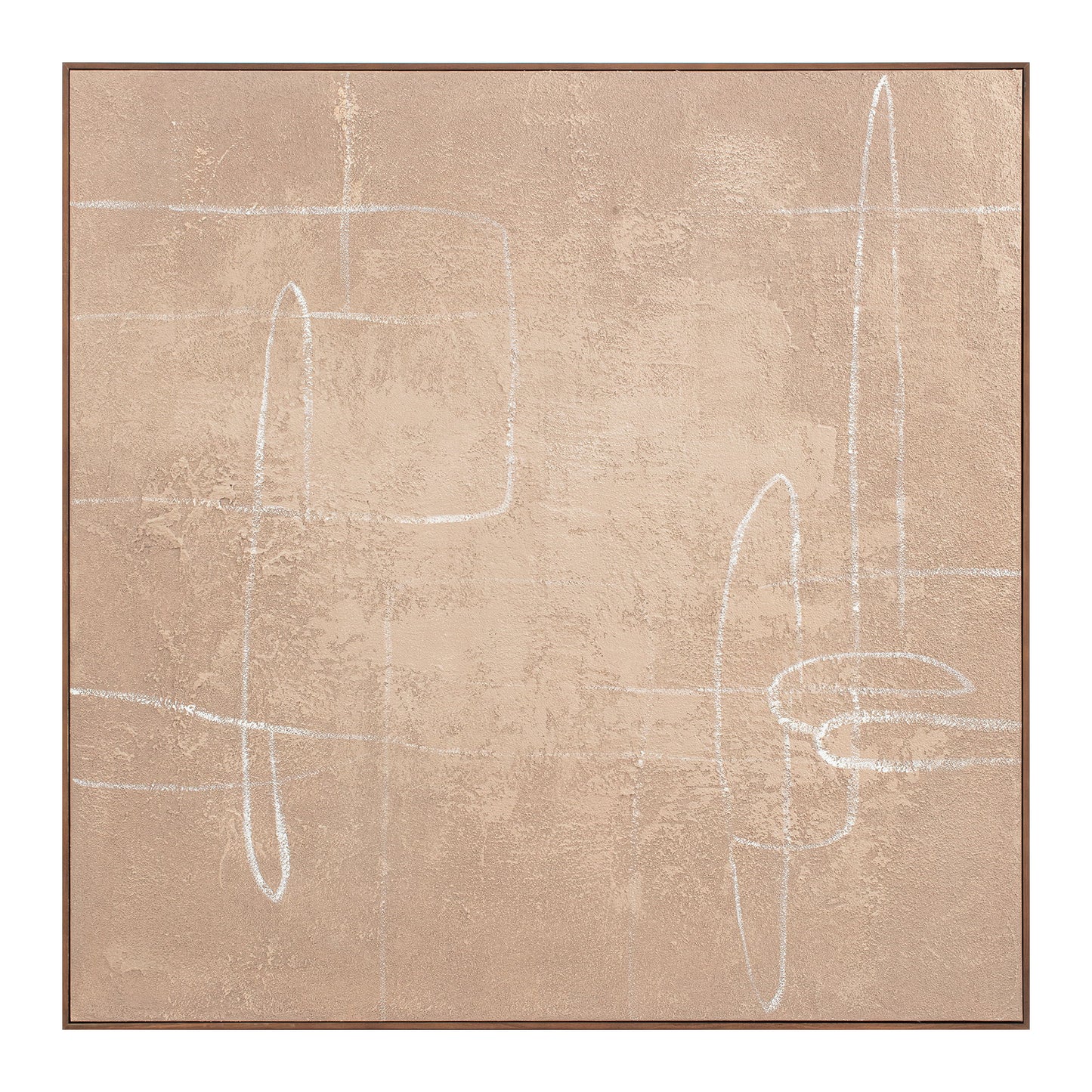 Notion - Canvas Art - Light Brown