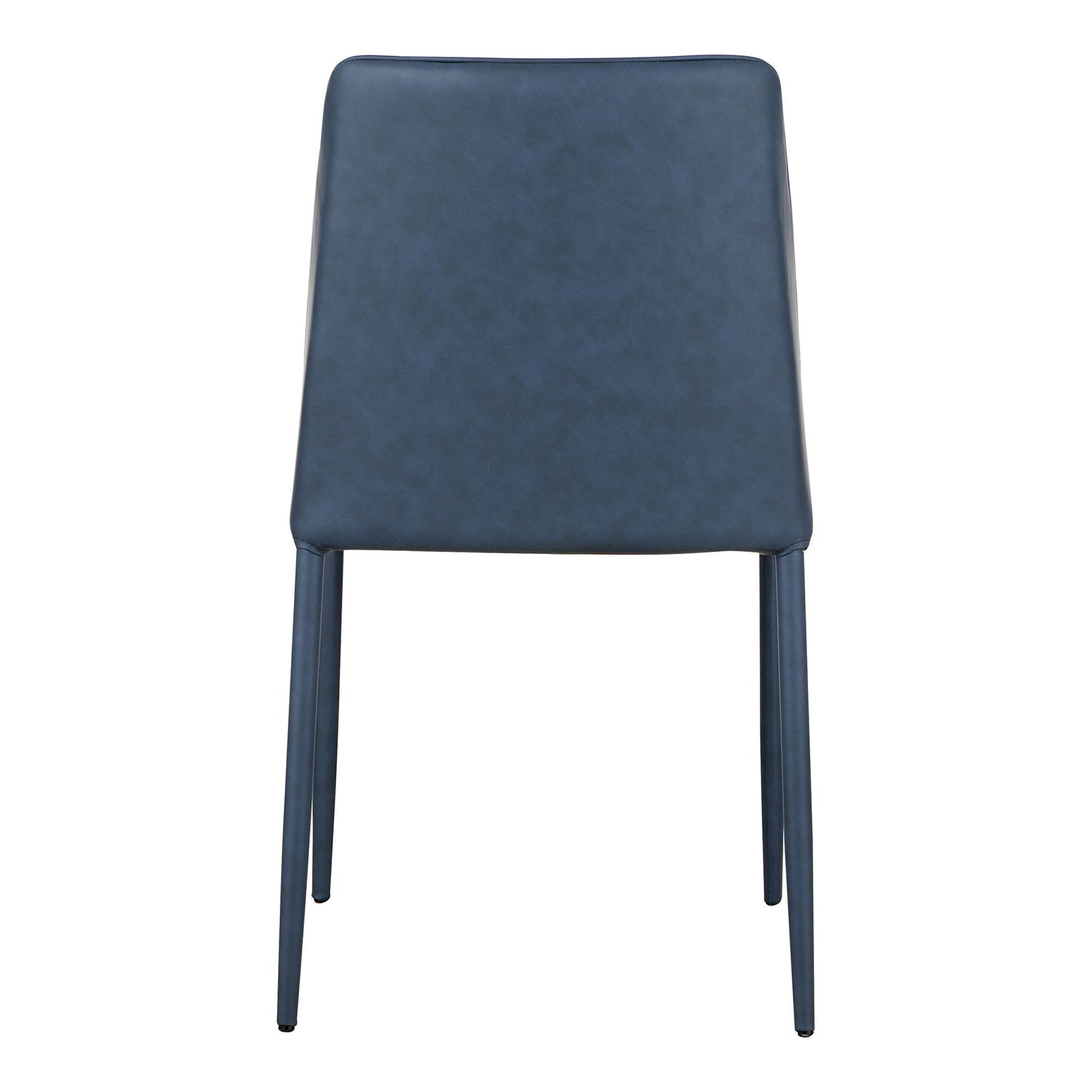 Nora - Vegan Leather Dining Chair (Set of 2) - Ocean Cavern Gray