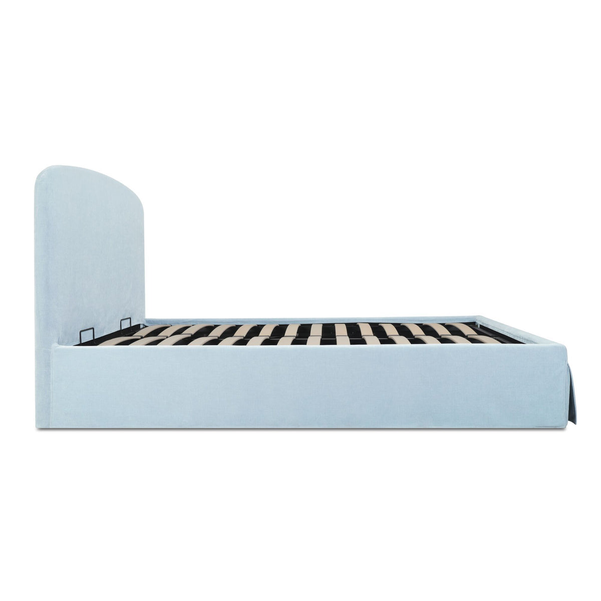 Joan - King Storage Bed - Light Blue