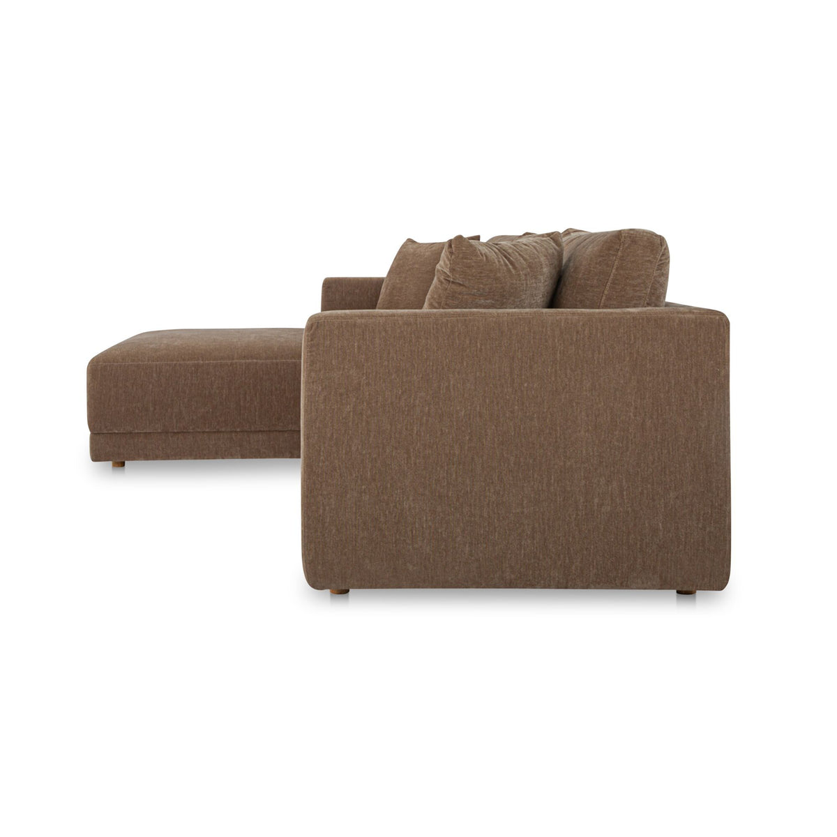Bryn - Sectional Camel Left Stationary Sofa - Camel