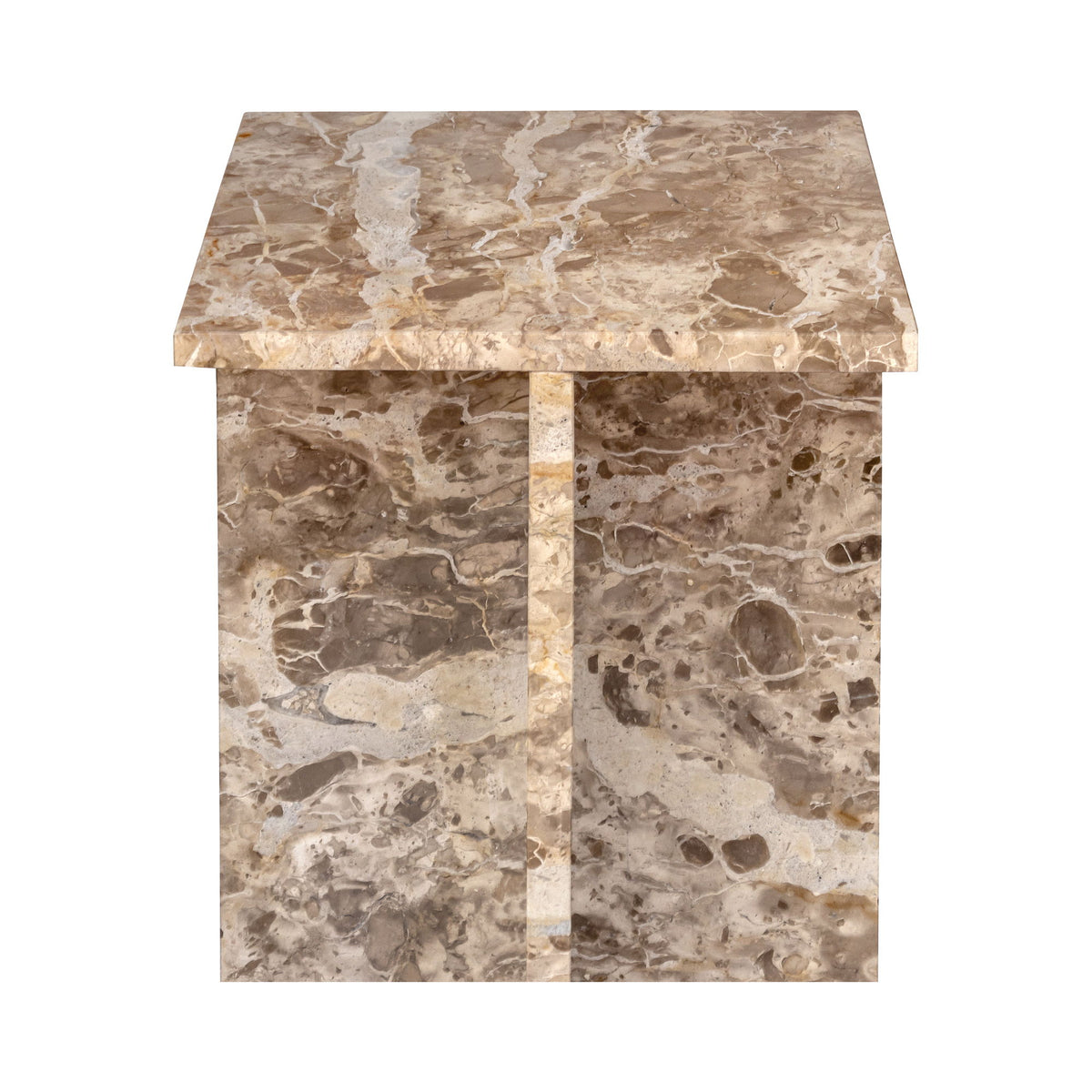 Blair - Accent Table Panther Marble - Beige