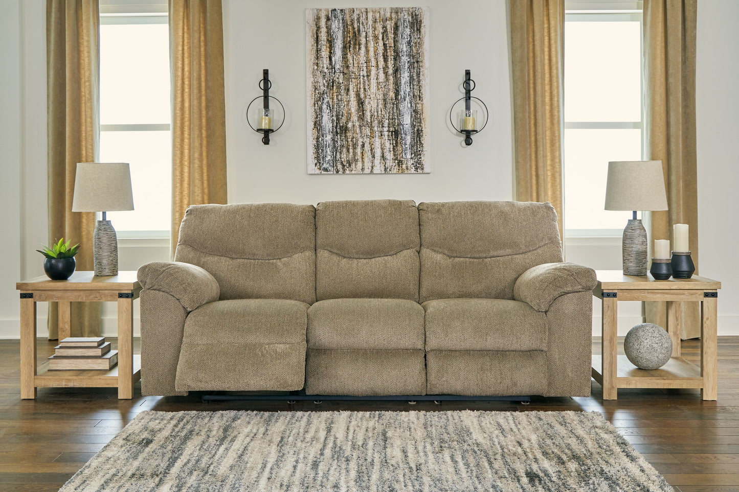 Alphons - Briar - Reclining Sofa - Fabric