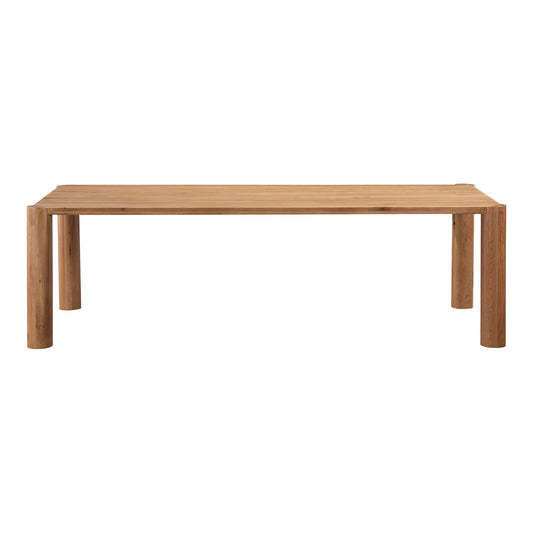 Post - Large Dining Table - Oak Natural