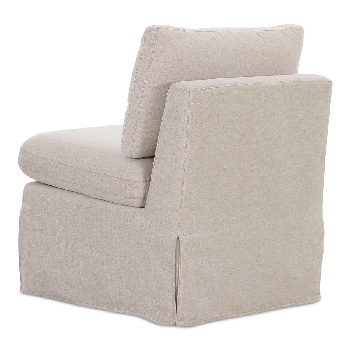 Fable - Slipcover Dining Slipper Chair - Beige