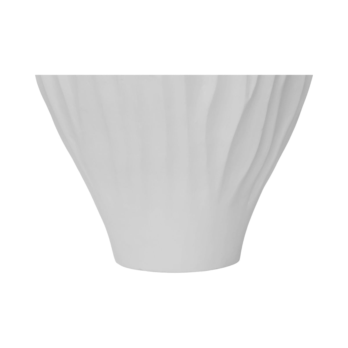 Adria - 14" Vessel - White