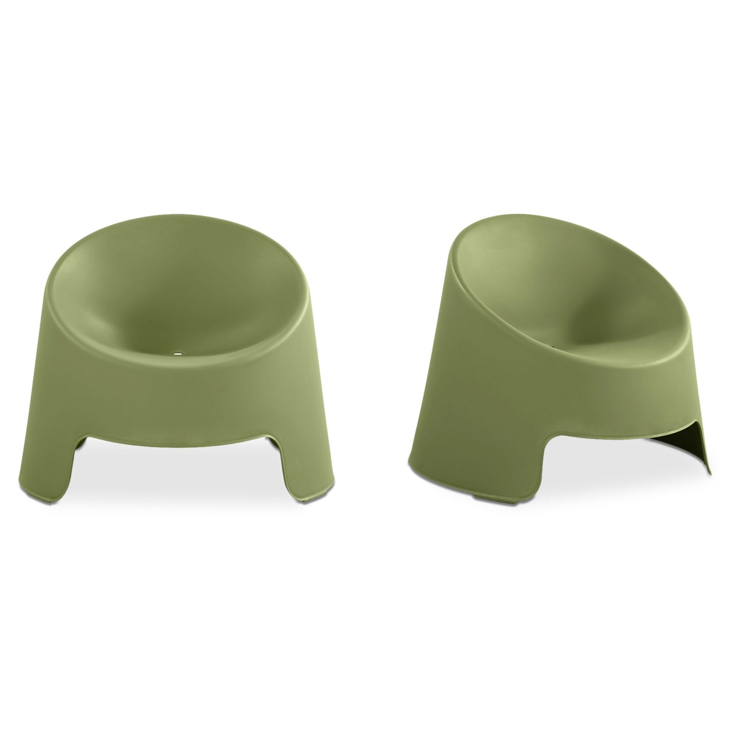 Nolla - Outdoor Accent Chair (Set of 2) - Green