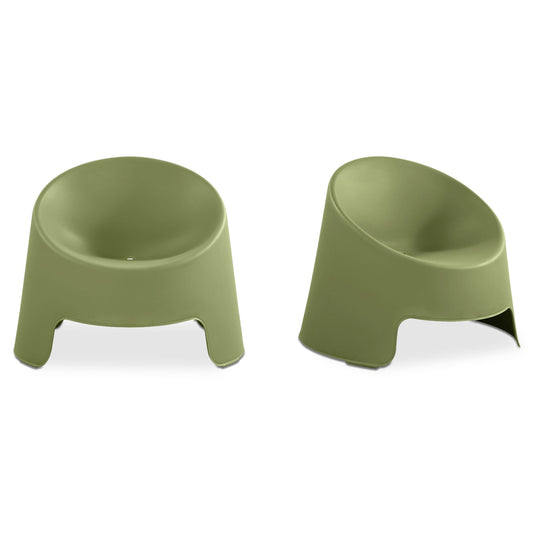 Nolla - Outdoor Accent Chair (Set of 2) - Green