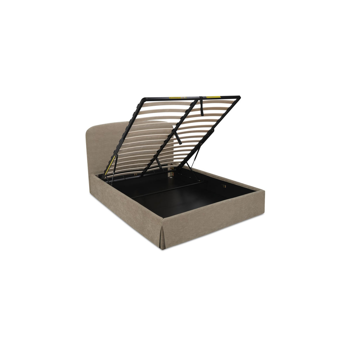 Joan - Queen Storage Bed - Taupe