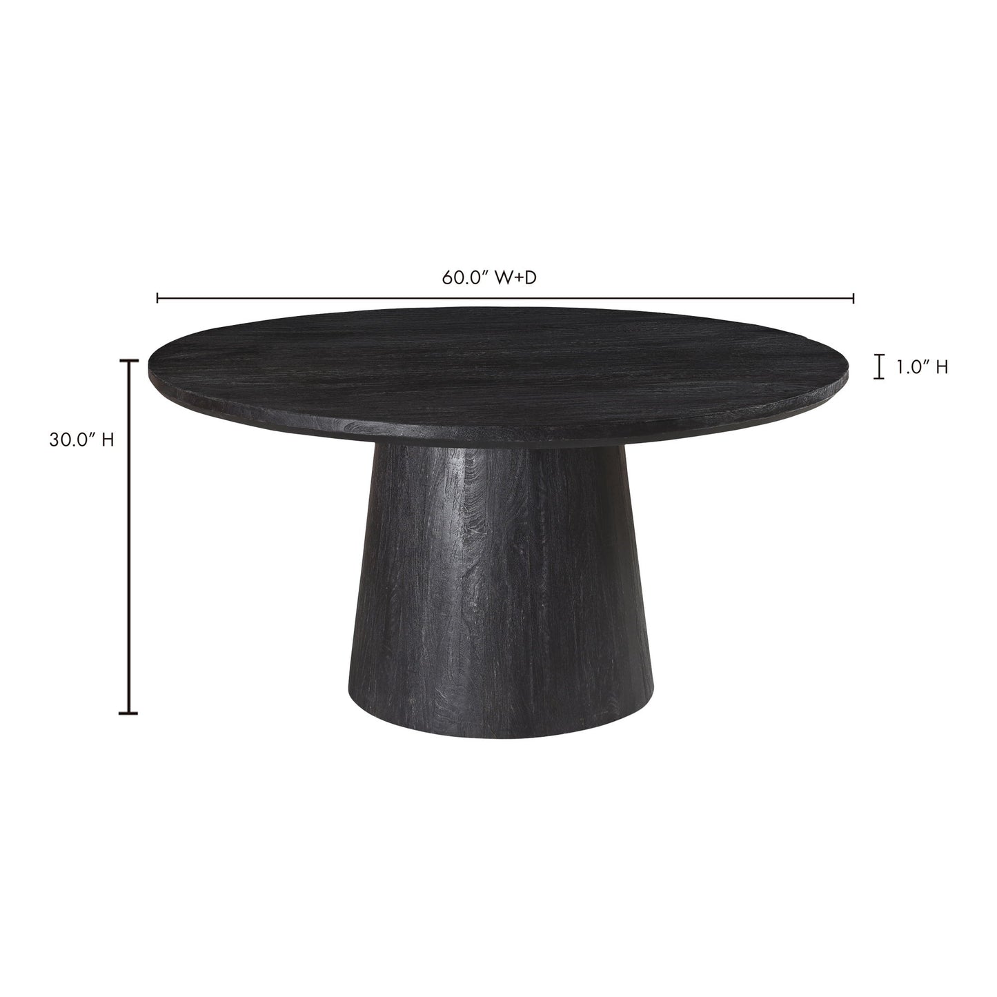 Cember - Dining Table - Black