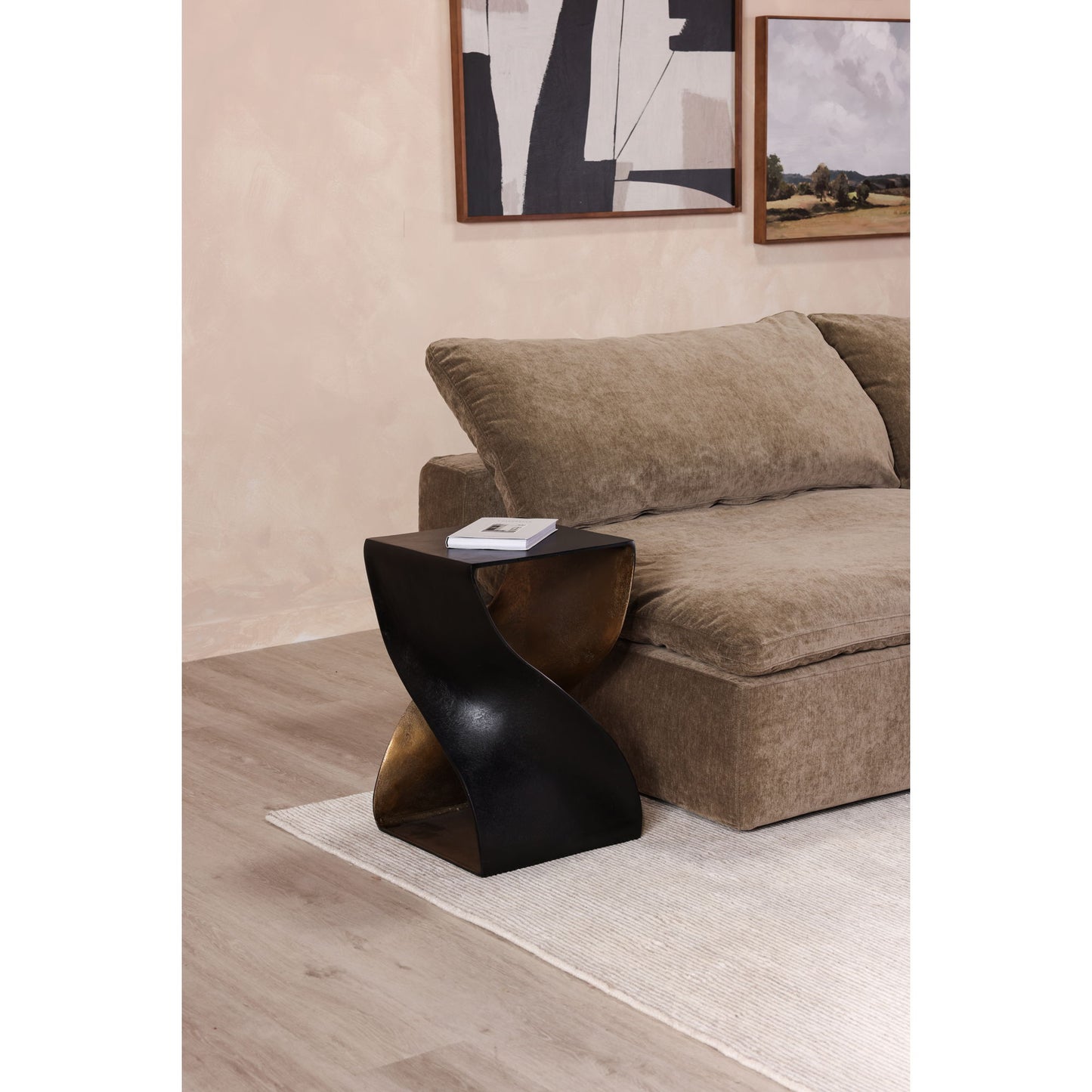 Twist - Accent Table - Black