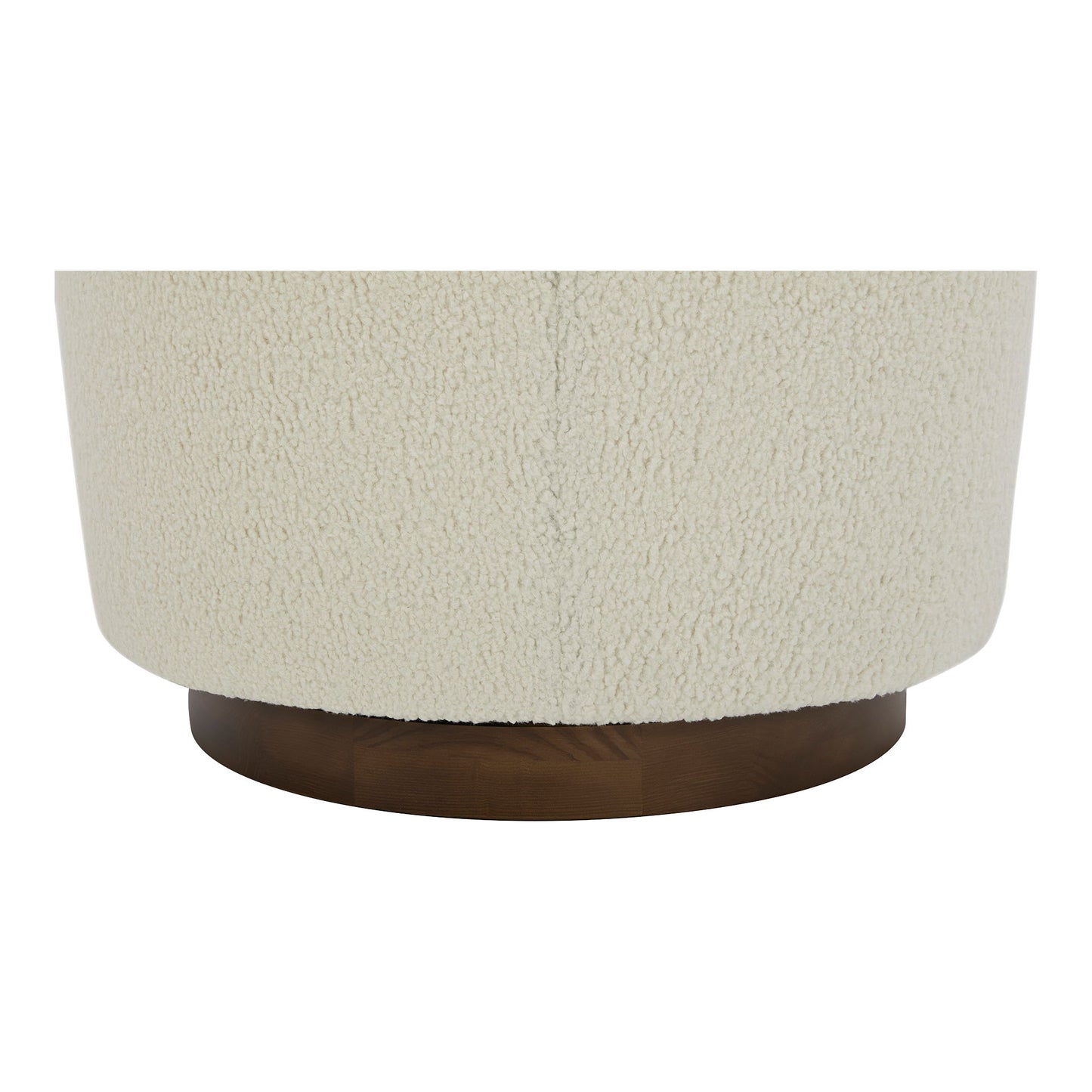Oscy - Swivel Chair Vegan - Shearling White