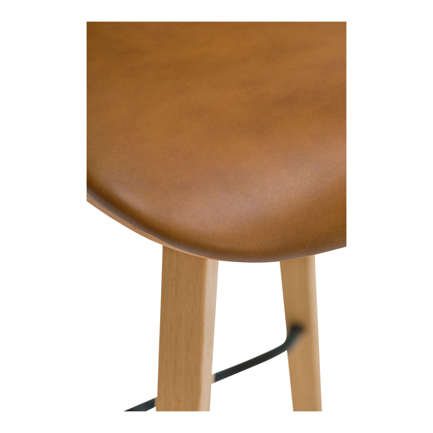 Napoli - Leather Counter Stool - Tan