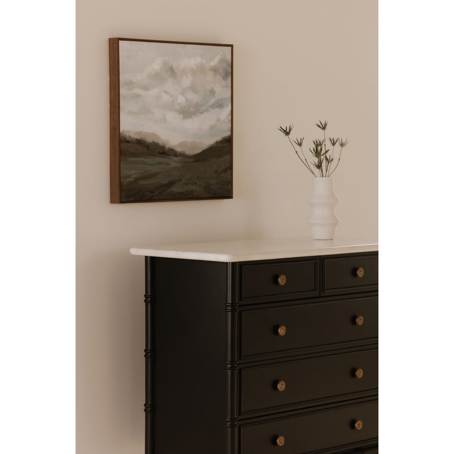 Eleanor - 5 Drawer Chest - Black