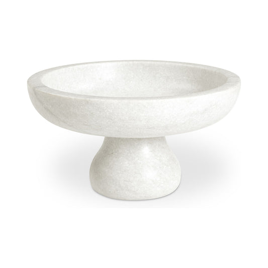 Palermo - Pedestal Bowl - White