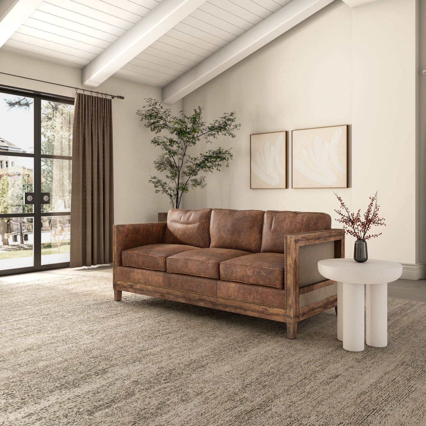 Darlington - Sofa - Light Brown