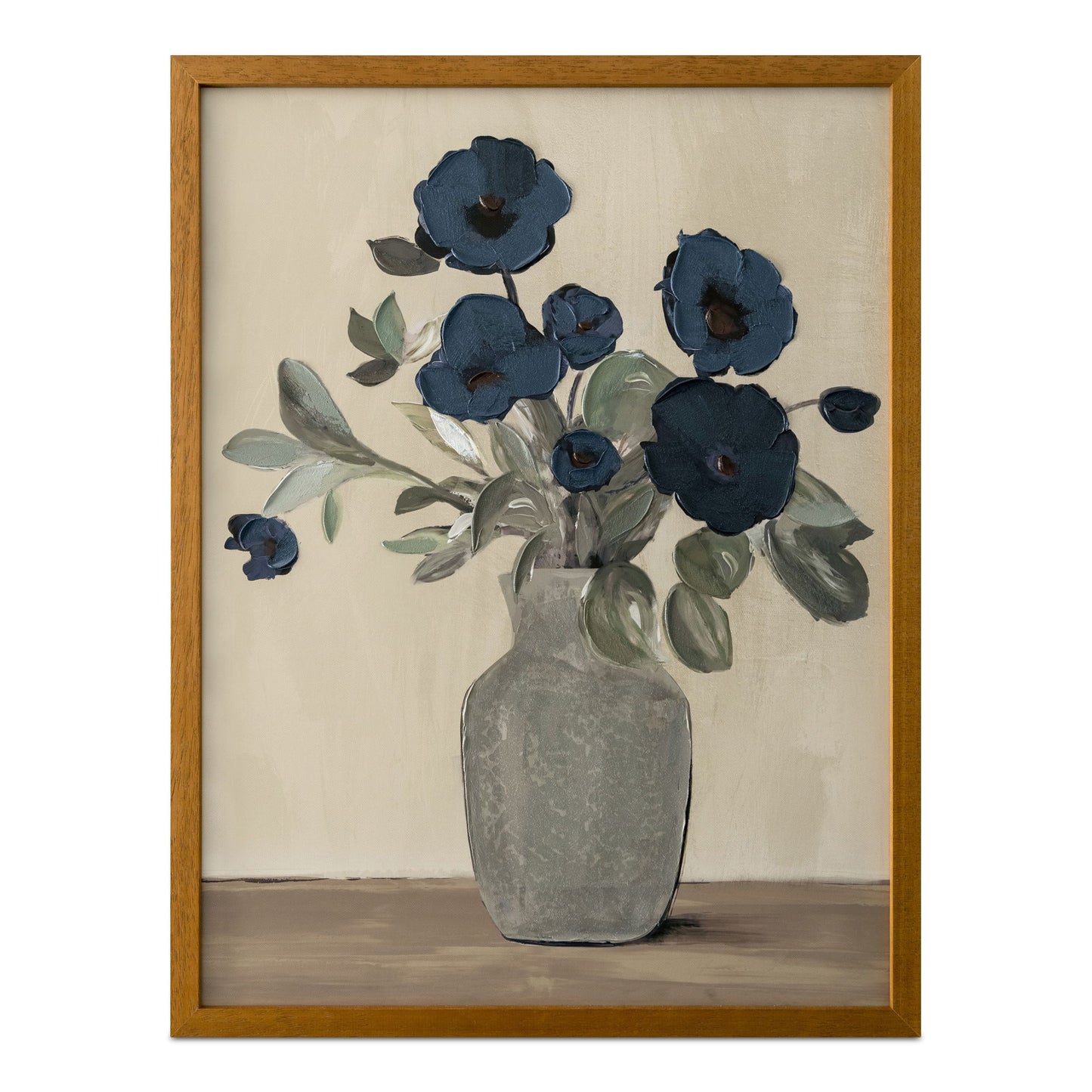 Sentiment - Framed Painting - Beige
