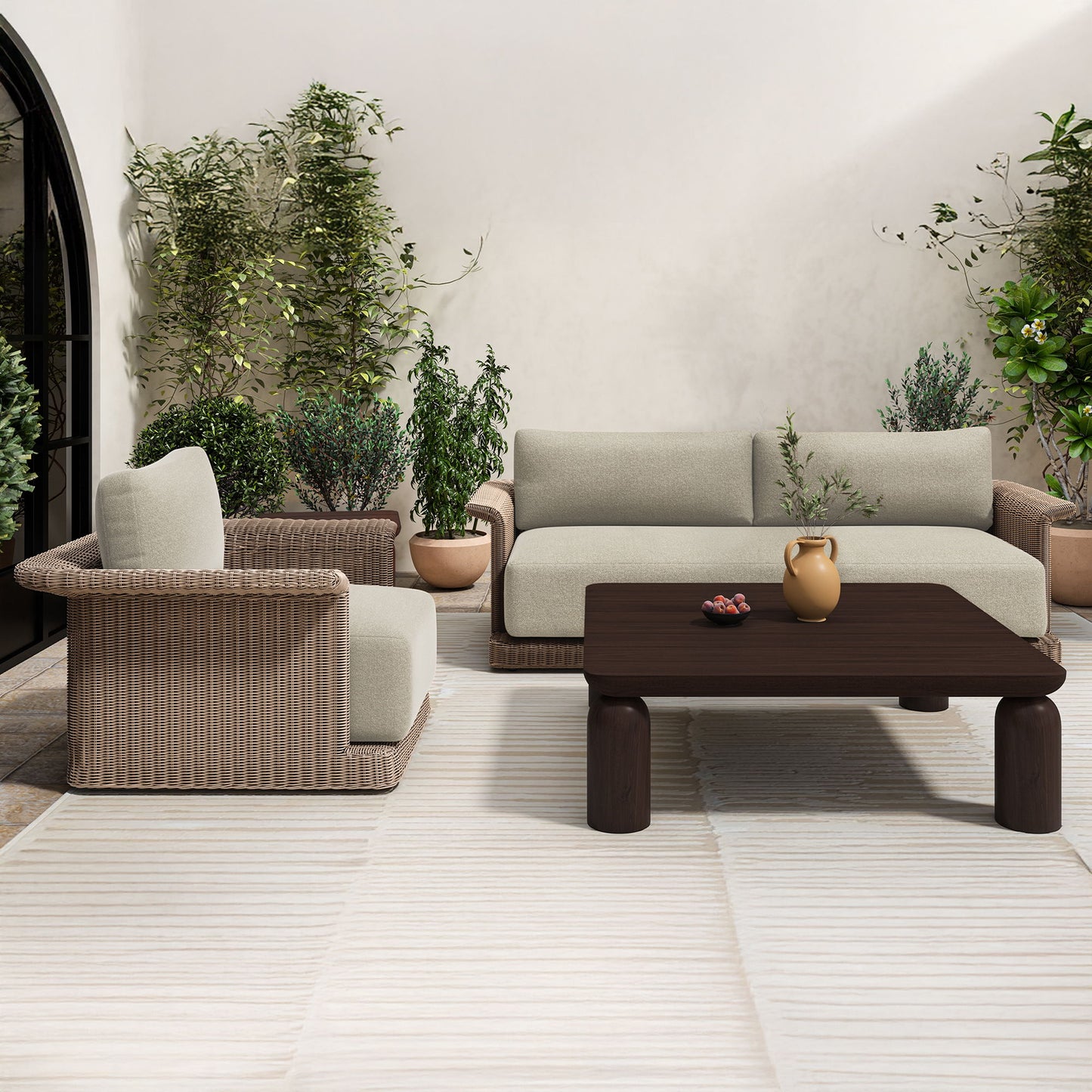 Barclay - Coffee Table - Dark Brown