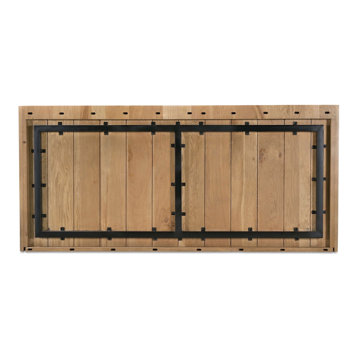 Plank - Queen Bed - Natural Oak