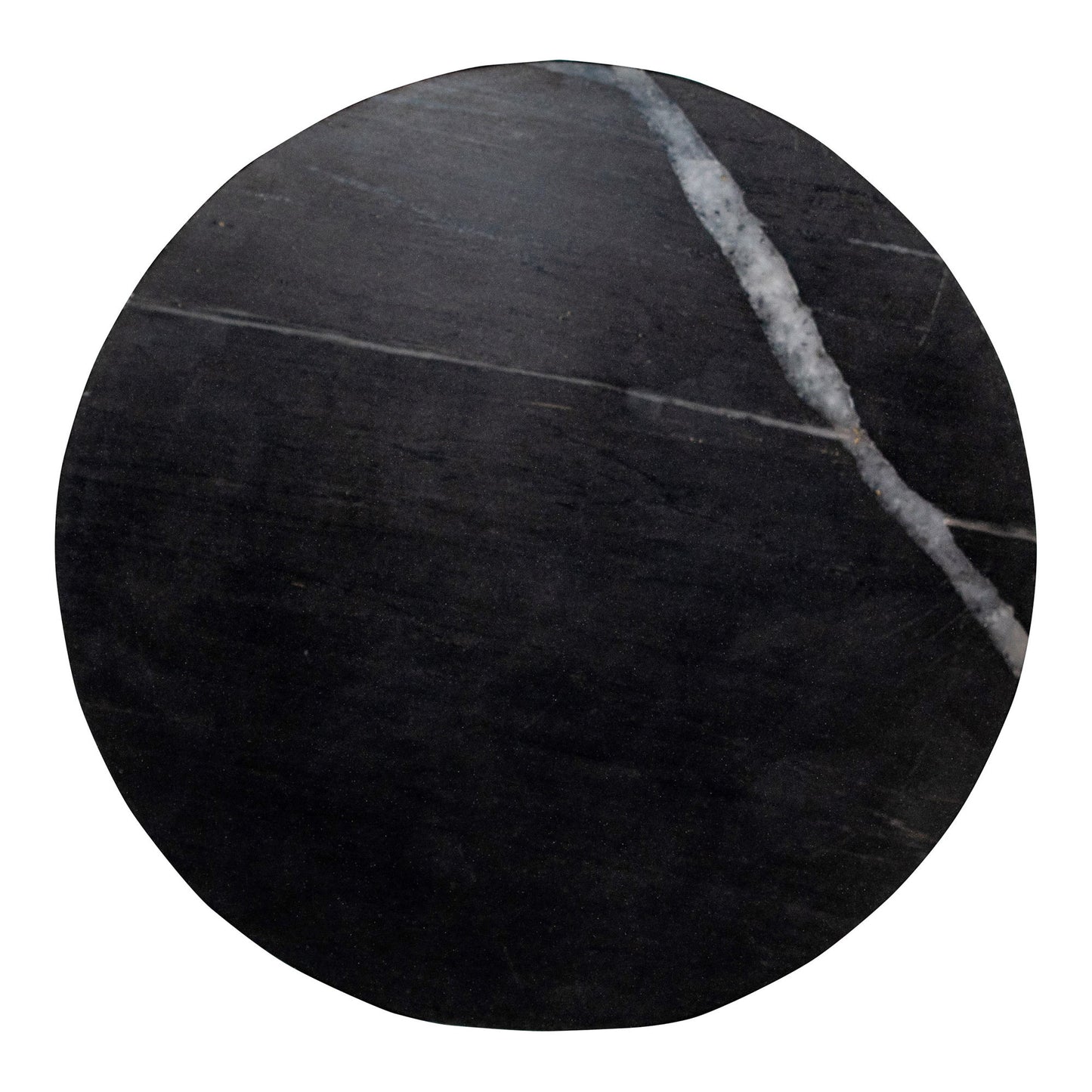 Grace - Marble Accent Table - Black