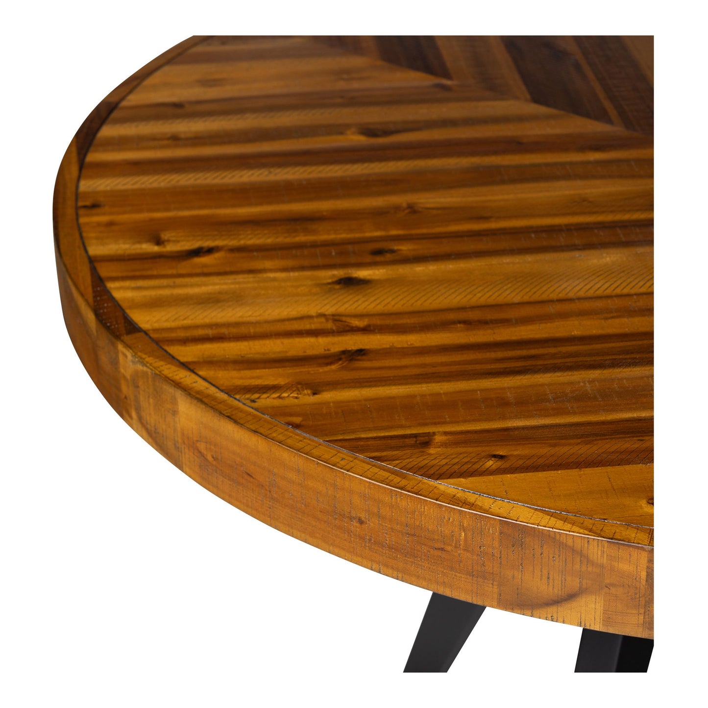 Parq - Round Dining Table - Brown