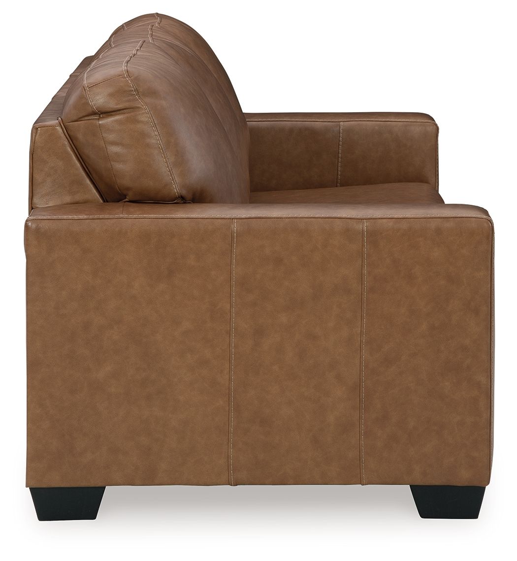 Bolsena - Caramel - Queen Sofa Sleeper - Leather Match