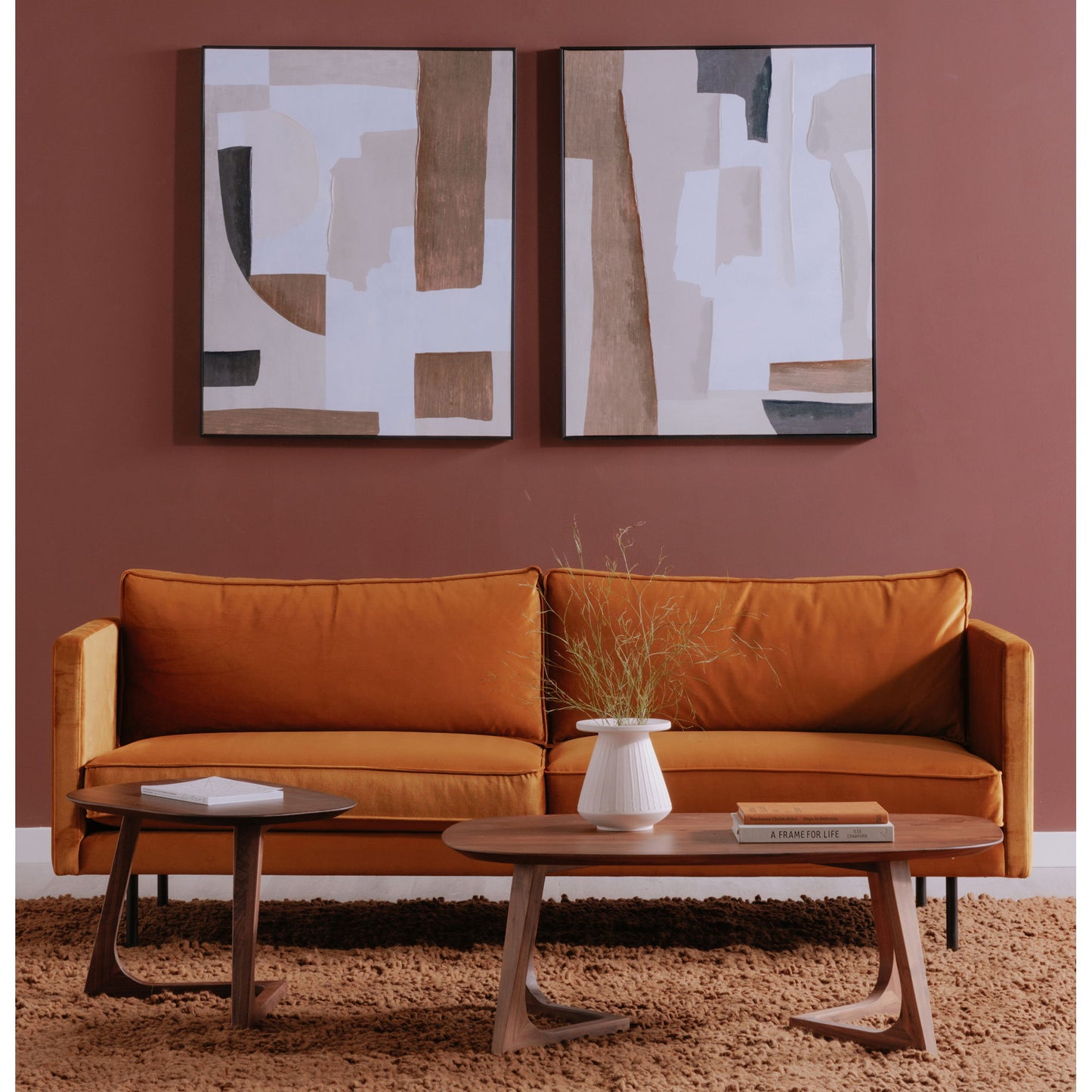 Godenza - End Table - Brown