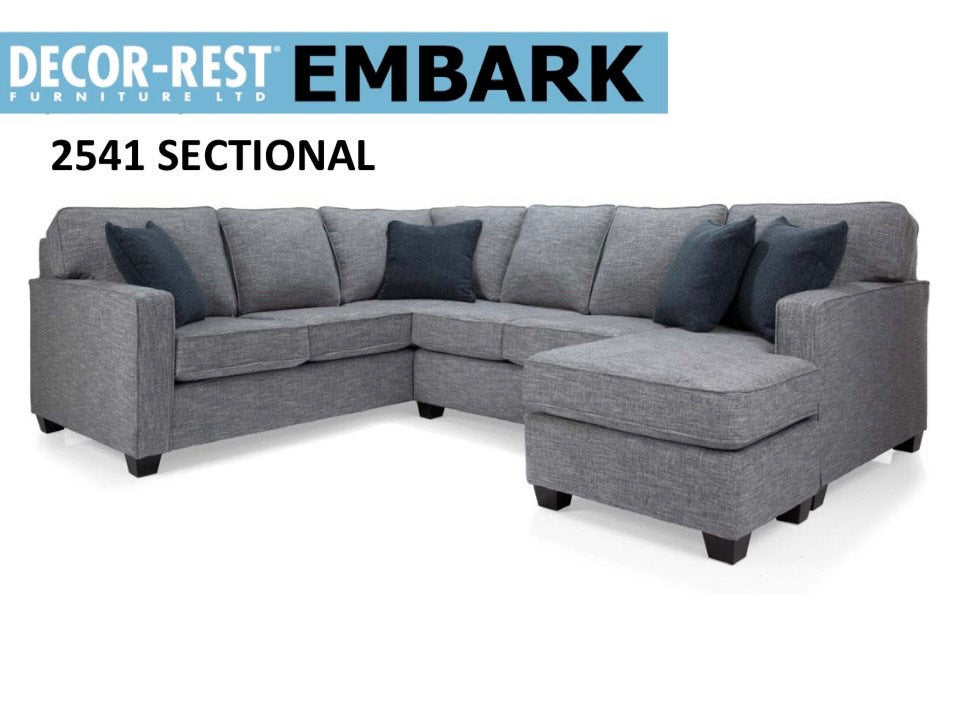 🇨🇦 Decor-Rest Furniture 2576 Sectional Express