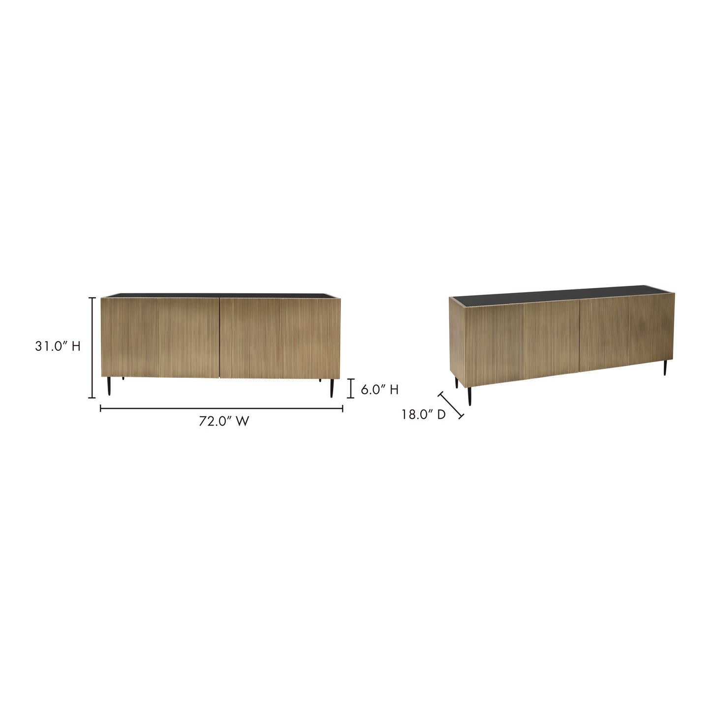 Brogan - Sideboard - Light Brown