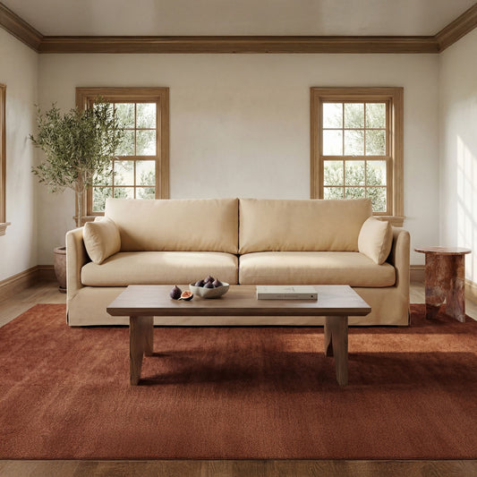 Grace - Accent Table Levante Marble - Orange